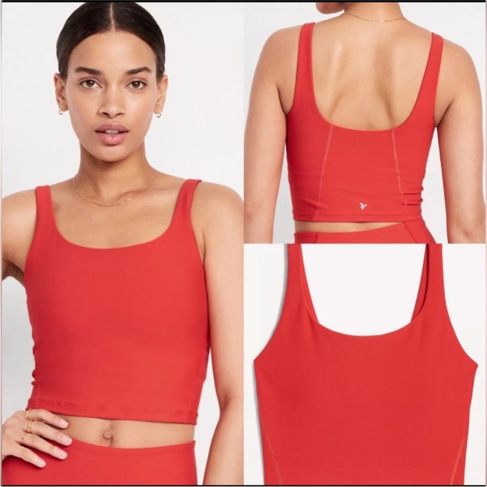 PowerSoft Longline Sports Bra bright Red